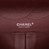 Chanel  2.55 large model  handbag  in black quilted jersey - Detail D2 thumbnail