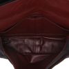 Chanel  2.55 large model  handbag  in black quilted jersey - Detail D3 thumbnail