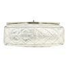 Bolso bandolera Chanel 2.55 en cuero acolchado plateado - Detail D1 thumbnail