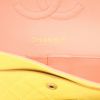 Chanel  Timeless Classic handbag  in yellow quilted leather - Detail D2 thumbnail