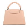 Sac à main Louis Vuitton  Capucines BB petit modèle  en cuir taurillon clémence rose - Detail D4 thumbnail
