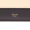 Bolso de mano Celine  Pocket en cuero negro color burdeos y beige - Detail D2 thumbnail