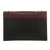 Celine  Pocket handbag  in black, burgundy and beige leather - Detail D4 thumbnail