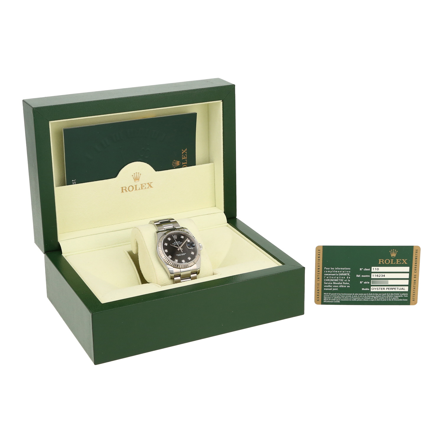 Reloj Rolex Datejust de oro y acero Ref: Rolex - 116234  Circa 2010 - Detail D2