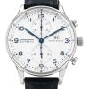 Orologio IWC Portuguese-Chronograph in acciaio Ref: IWC - 3714  Circa 2004 - 00pp thumbnail