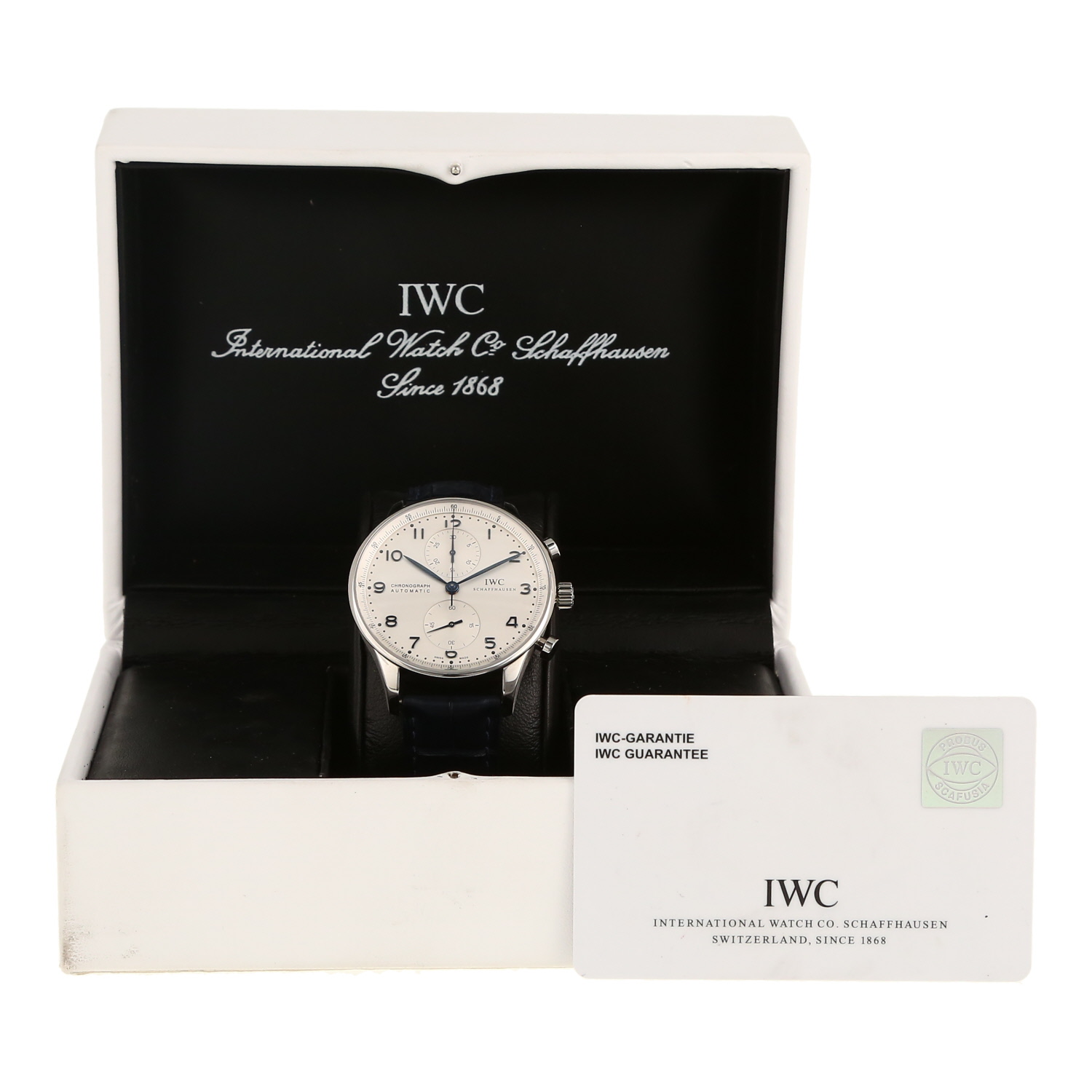 Montre IWC Portuguese-Chronograph en acier Ref: IWC - 3714  Vers 2004