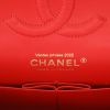 Chanel  Timeless Classic handbag  in red quilted grained leather - Detail D2 thumbnail