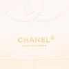 Chanel  Timeless Petit handbag  in white quilted grained leather - Detail D2 thumbnail