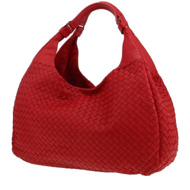 Borsa Bottega Veneta  Campana in pelle intrecciata rossa
