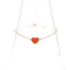 Van Cleef 
Arpels Sweet Hearts bracelet in pink gold and cornelian - 360 thumbnail