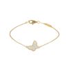 Bracelet Van Cleef 
Arpels Sweet Butterflies en or jaune et nacre - 00pp thumbnail