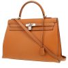 Bolso de mano Hermès  Kelly 35 cm en cuero natural - 00pp thumbnail