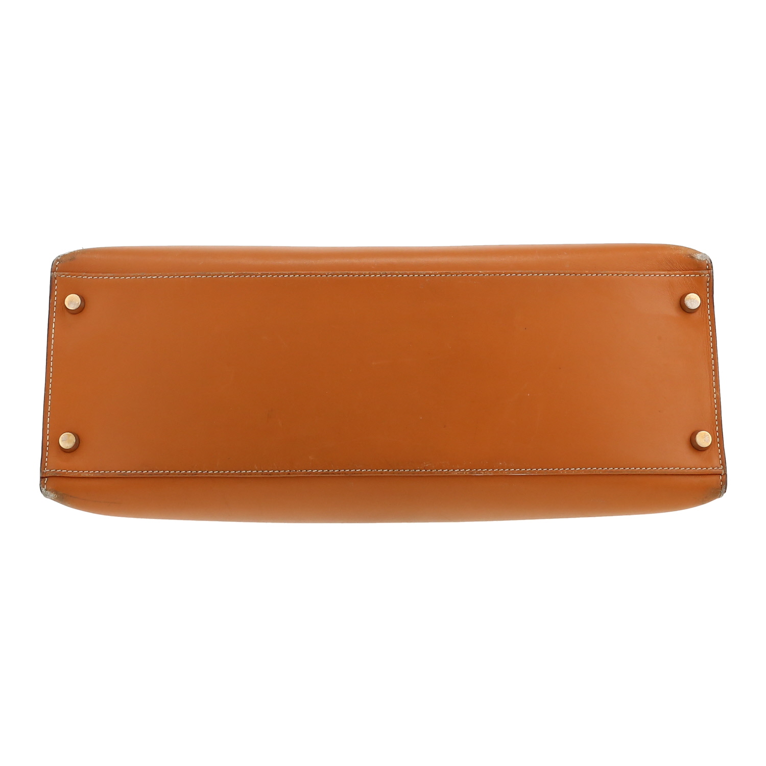 Hermès  Kelly 35 cm handbag  natural leather - Detail D1