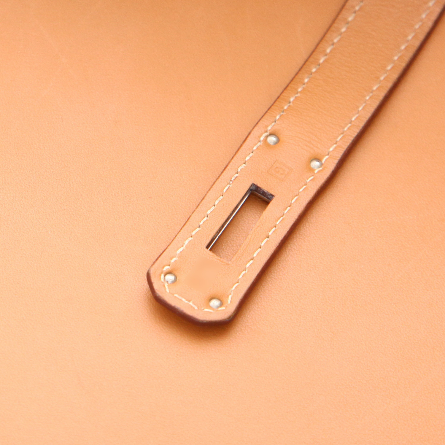 Hermès  Kelly 35 cm handbag  natural leather - Detail D4