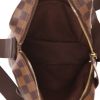 Bolso bandolera Louis Vuitton  Olav en lona a cuadros ébano y cuero esmaltado marrón - Detail D3 thumbnail