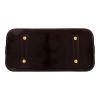 Bolso de mano Louis Vuitton  Alma en charol Monogram color berenjena - Detail D1 thumbnail