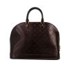 Louis Vuitton  Alma handbag  in plum monogram patent leather - Detail D4 thumbnail