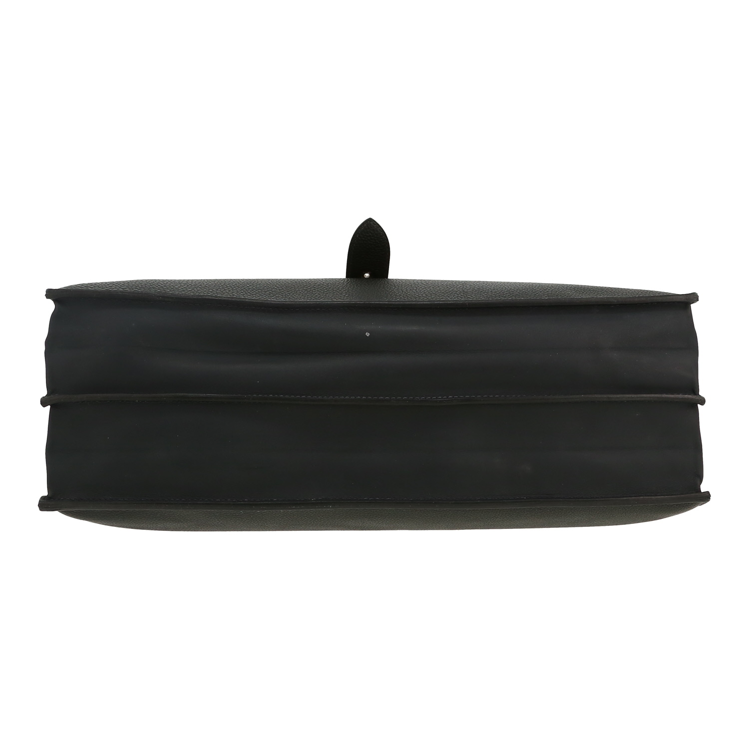 Hermès Sac à dépêches briefcase in grey océan togo leather - Detail D1