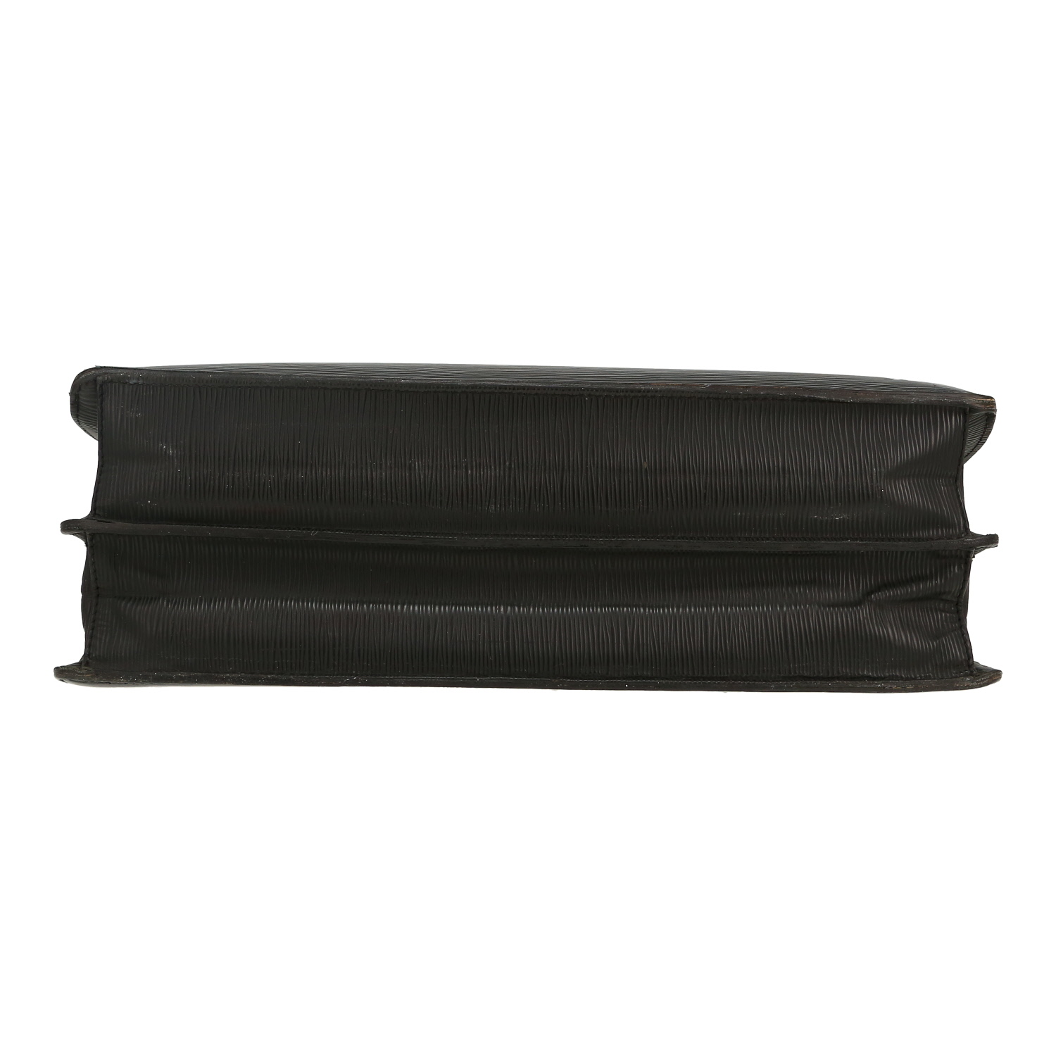 Borsa portadocumenti Louis Vuitton in pelle Epi nera - Detail D1
