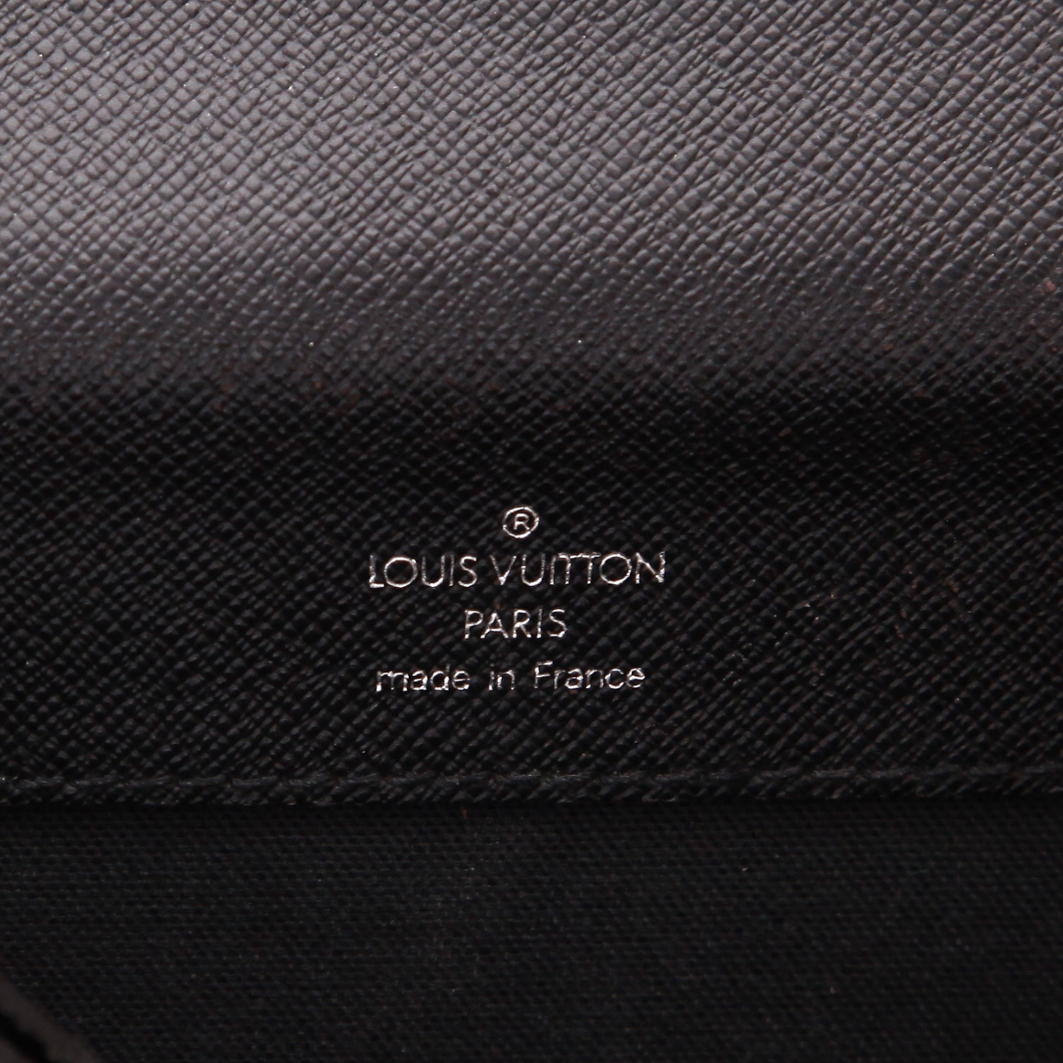 Borsa portadocumenti Louis Vuitton in pelle Epi nera - Detail D2