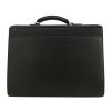 Louis Vuitton   briefcase  in black epi leather - Detail D4 thumbnail