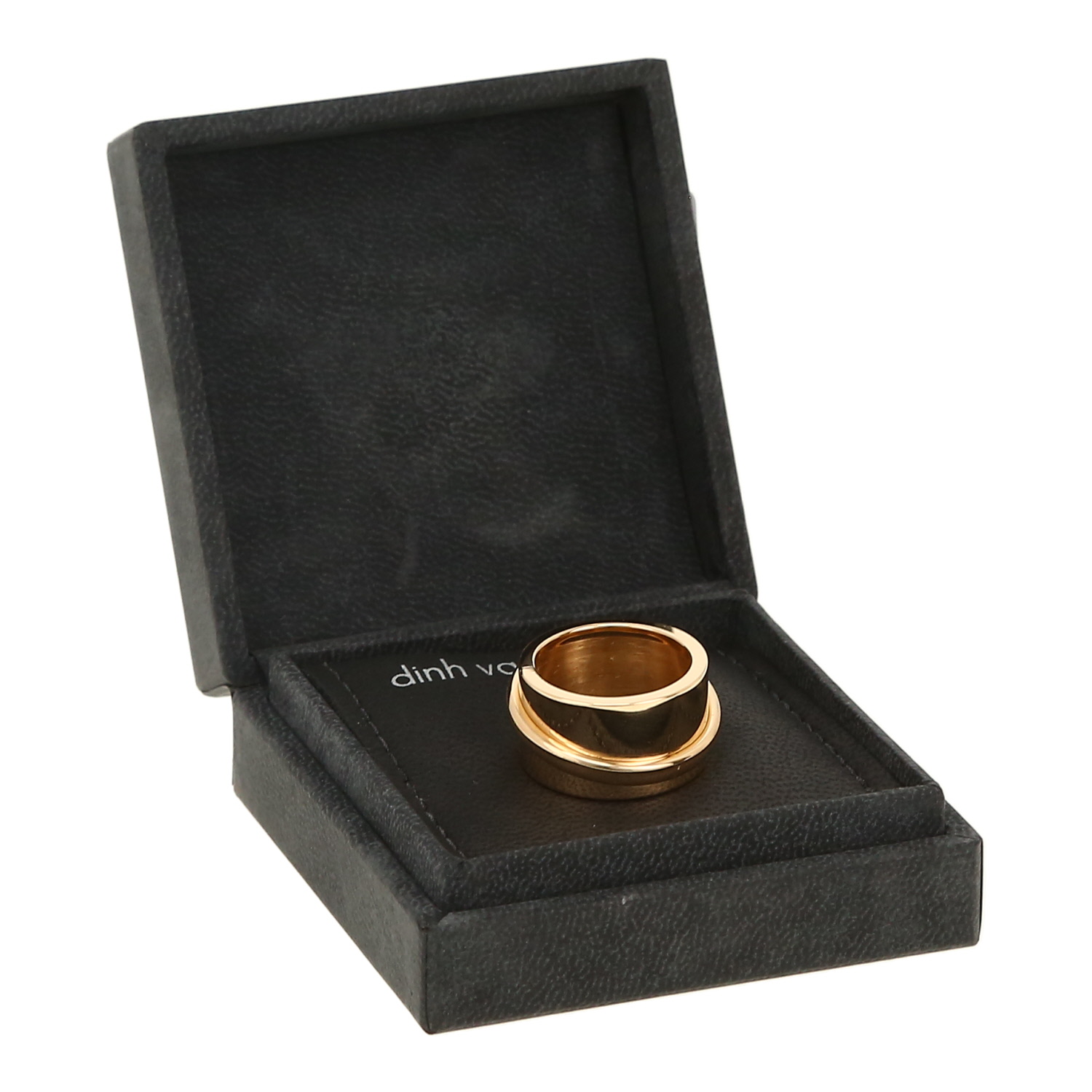 Dinh Van Ariane ring in yellow gold - Detail D2