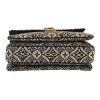 Louis Vuitton  Metis shoulder bag  in black and grey monogram canvas  and black leather - Detail D1 thumbnail