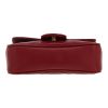 Borsa a tracolla Gucci  GG Marmont mini  in pelle trapuntata bordeaux - Detail D1 thumbnail