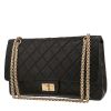 Chanel 2.55 Reissue shoulder bag  in black quilted leather - 00pp thumbnail