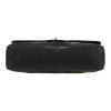 Chanel 2.55 Reissue shoulder bag  in black quilted leather - Detail D1 thumbnail