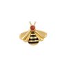 Broche Cartier  de oro amarillo, laca y rubíes - 00pp thumbnail
