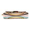 Borsa Fendi  Baguette in tela monogram multicolore e pelle marrone - Detail D1 thumbnail