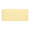 Sac à main Bottega Veneta  Andiamo petit modèle  en cuir intrecciato jaune - Detail D1 thumbnail