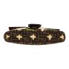Fendi  Baguette handbag  in brown logo canvas - Detail D1 thumbnail