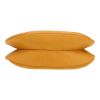 Hermès  Goya shoulder bag  in yellow leather - Detail D1 thumbnail