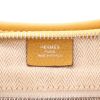 Sac porté épaule Hermès  Goya en cuir jaune - Detail D2 thumbnail