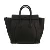 Borsa Celine  Luggage mini  in pelle martellata nera - Detail D4 thumbnail