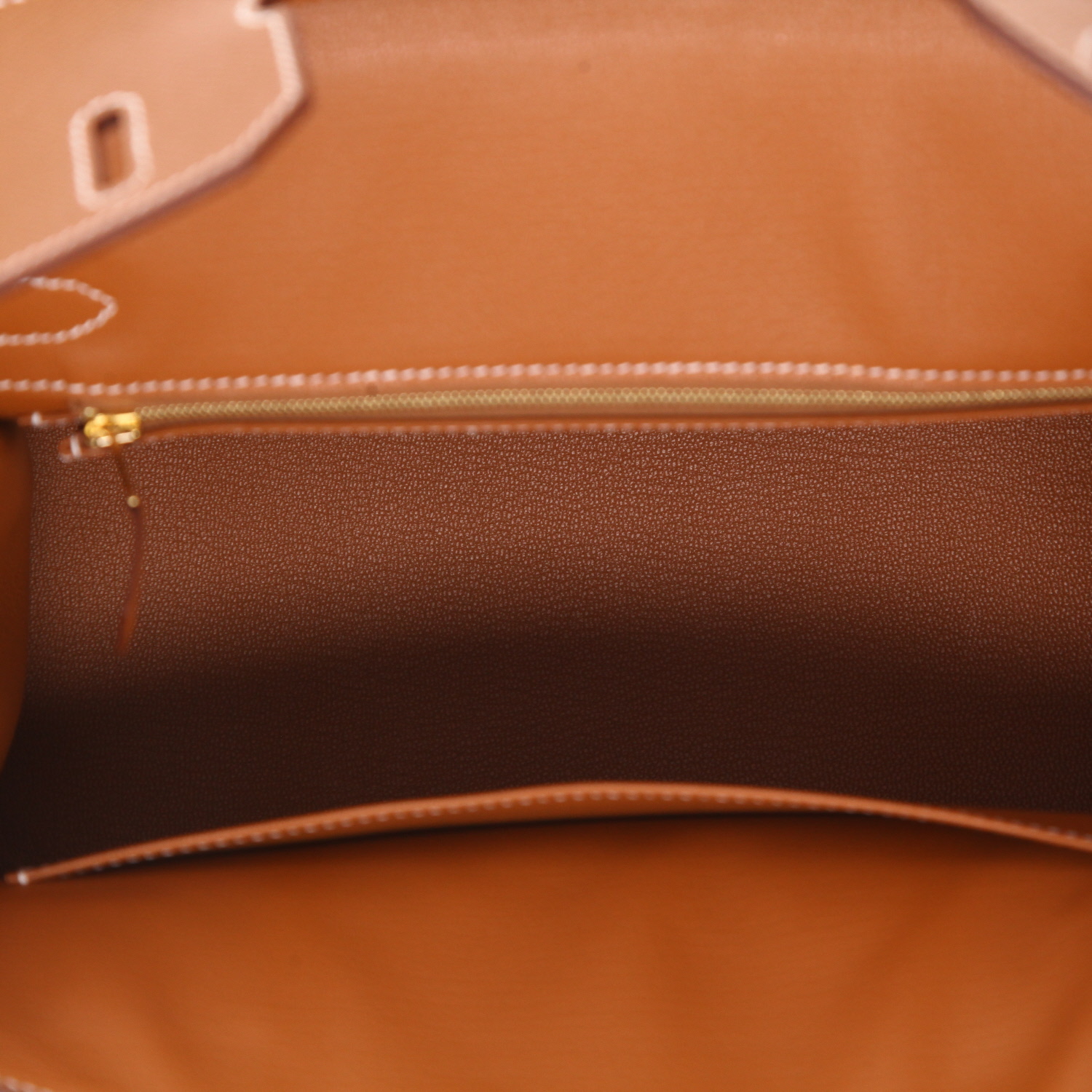 Sac à main Hermès  Birkin 30 cm en cuir epsom gold - Detail D4