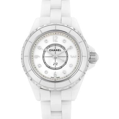 Orologio Chanel J12 Joaillerie in ceramica bianca Ref: Chanel - H2570  Circa 2020