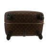 Louis Vuitton  Pegase rigid suitcase  in brown monogram canvas - Detail D1 thumbnail