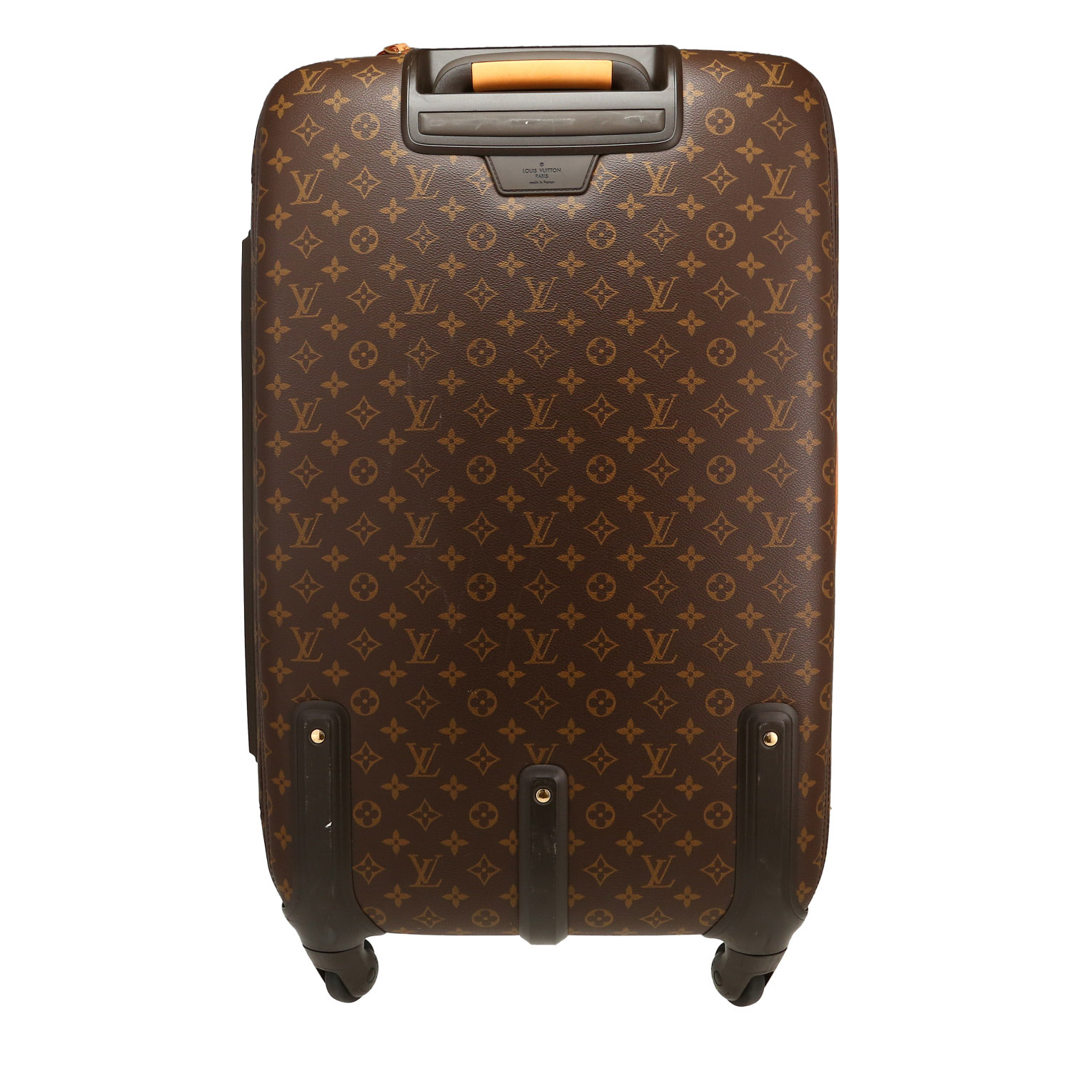 Valise rigide Louis Vuitton  Pegase en toile monogram marron - Detail D7