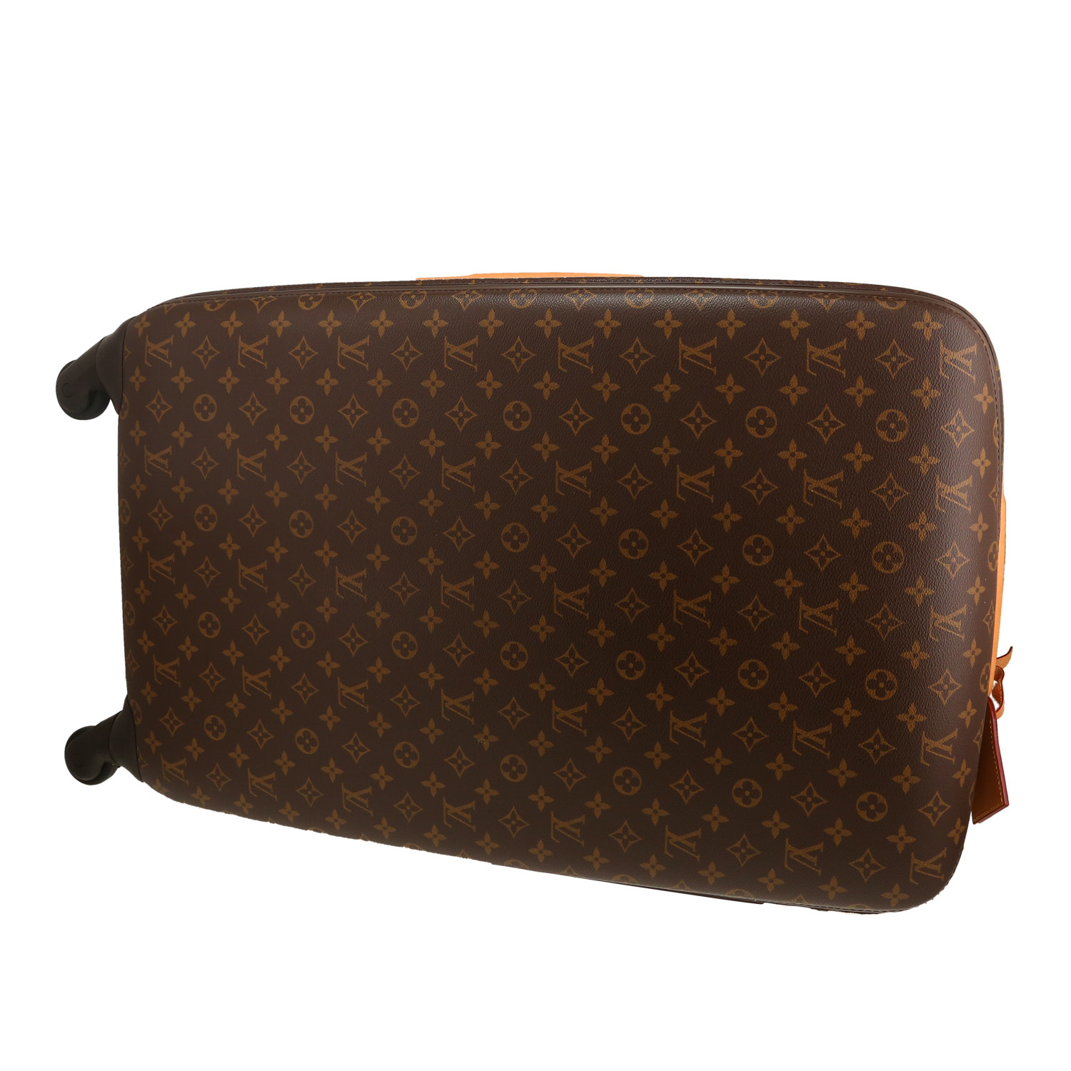 Maleta rígida Louis Vuitton  Pegase en lona Monogram marrón - Detail D8