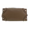 Borsa Celine  Luggage Micro in pelle martellata color talpa - Detail D1 thumbnail