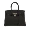 Sac à main Hermès  Birkin 30 cm en cuir epsom noir - 360 thumbnail