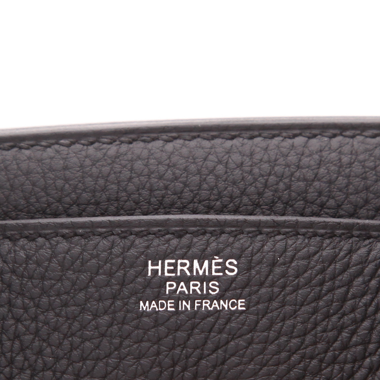 Sac à main Hermès  Birkin 30 cm en cuir togo noir - Detail D2