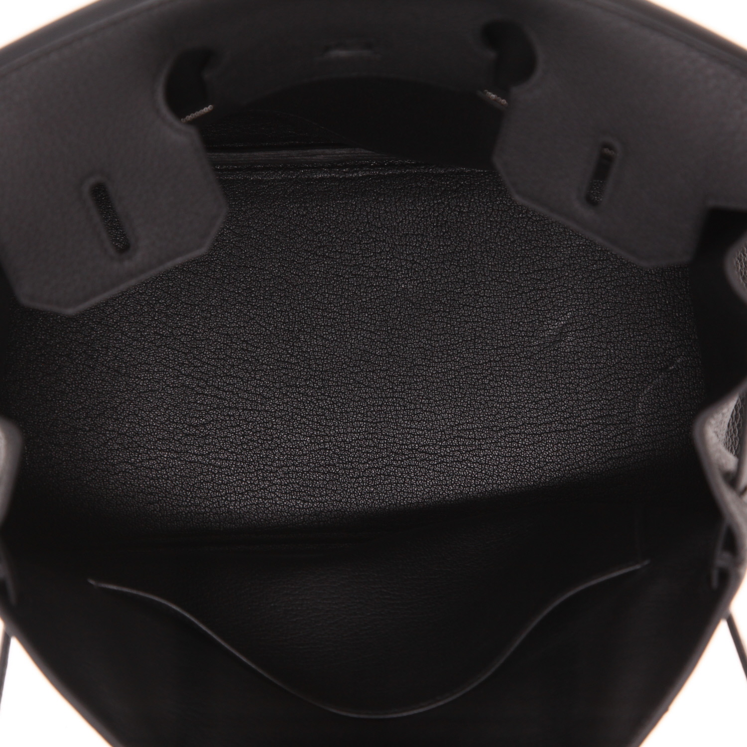 Hermès  Birkin 30 cm handbag  in black togo leather - Detail D3