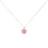 Collier De Beers Enchanted Lotus en or rose, émail et diamants - 00pp thumbnail