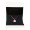 Collier De Beers Enchanted Lotus en or rose, émail et diamants - Detail D2 thumbnail