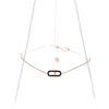 Bracelet Messika Move Uno en or rose et diamant - 360 thumbnail