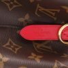 Sac bandoulière Louis Vuitton  NéoNoé en toile monogram marron et cuir rose - Detail D2 thumbnail